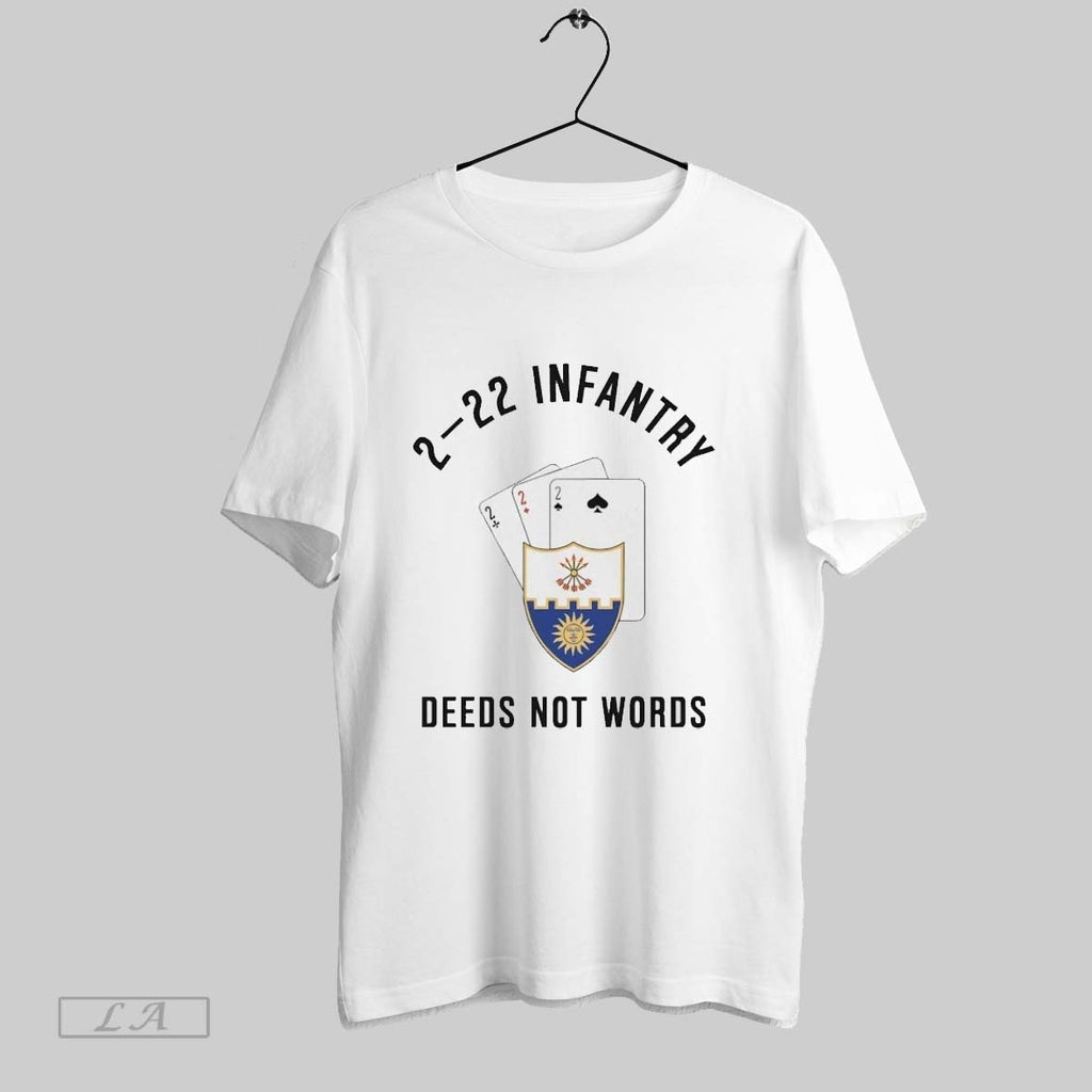 Zoriginal Triple Deuce 2 22 Infantry Deeds Not Words